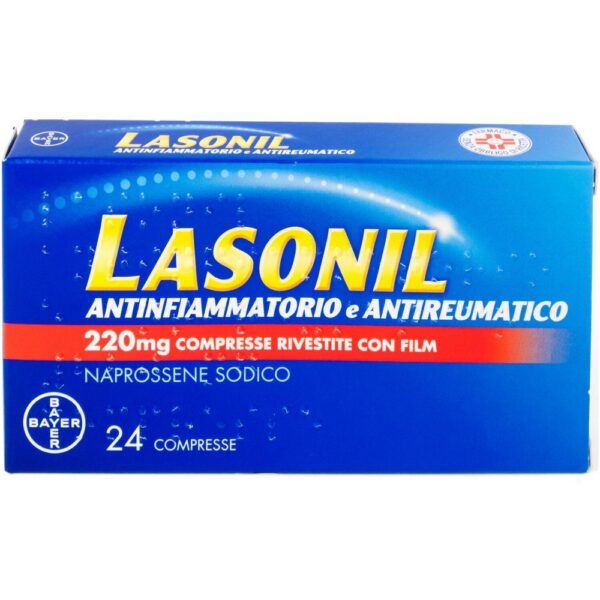 Lasonil Antinfiammatorio Antireumatico 220mg Tabletten 24 Stück