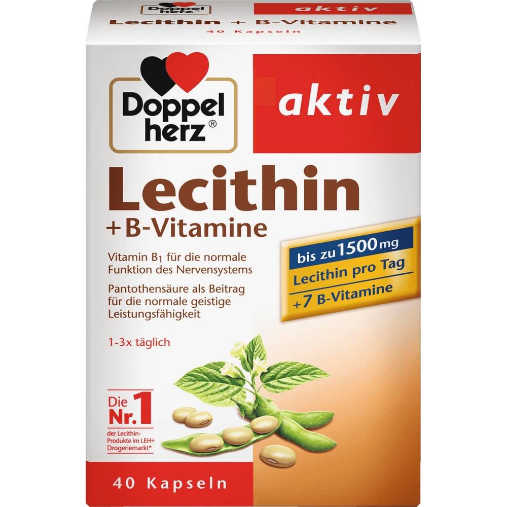 Lecithin + B Vitamins Capsules 40 pcs