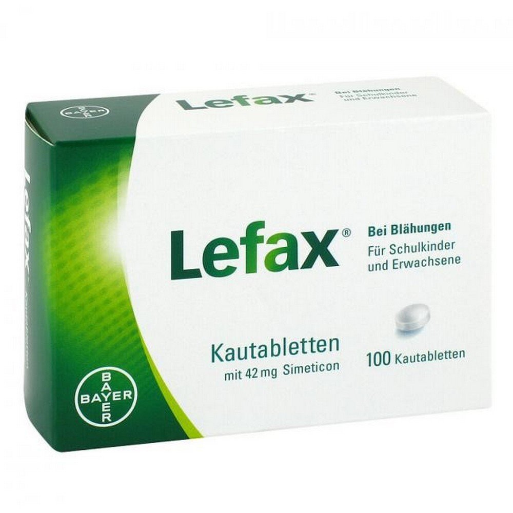 Lefax Chewable Tablets 100 pcs