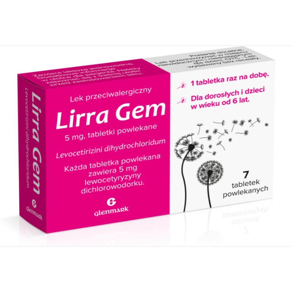 Lirra Gem 5 mg tablets 7 pcs