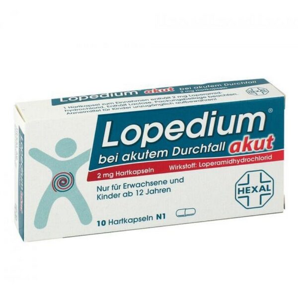 Lopedium Acute Hard Capsules 10 pcs