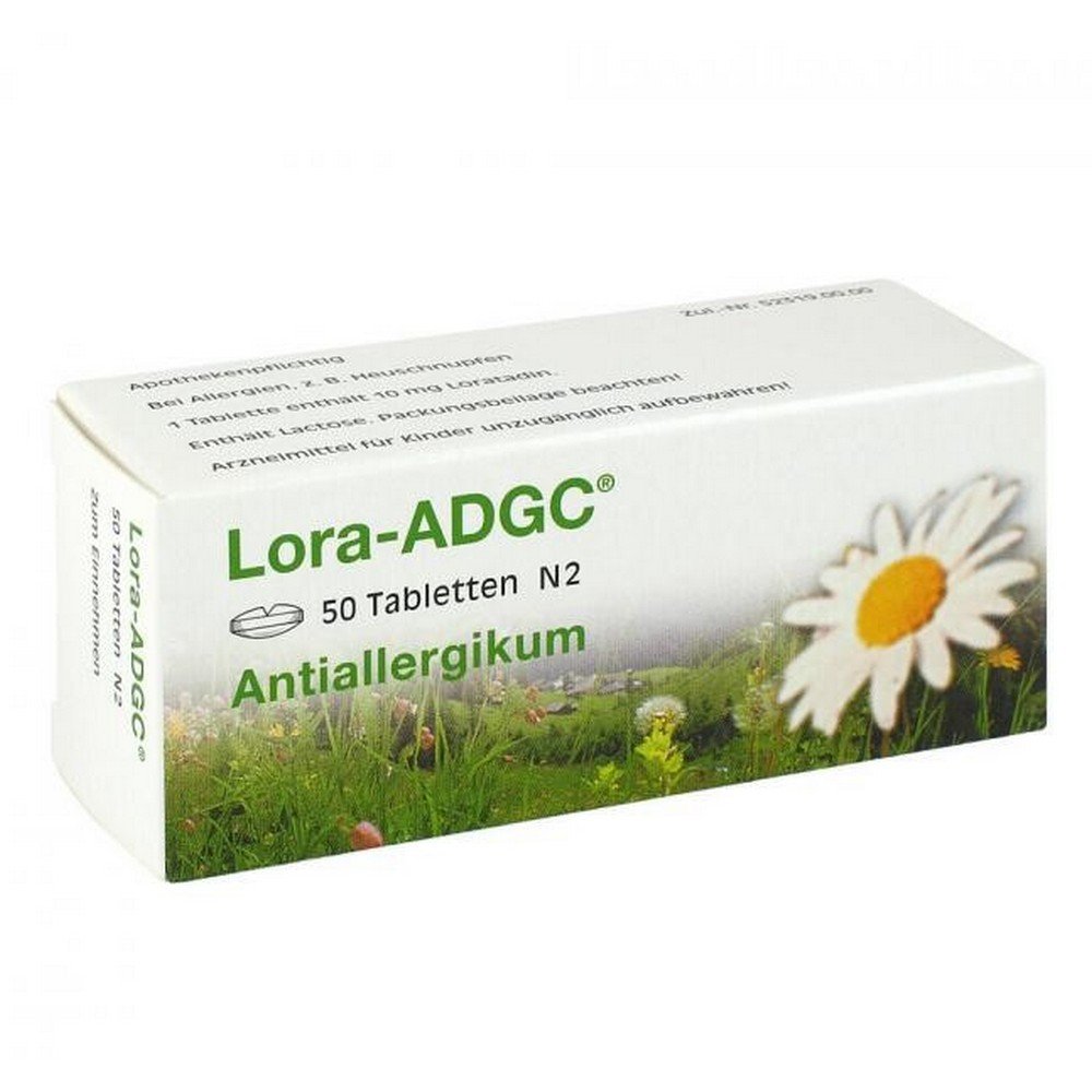 Lora ADGC Tablets 10 mg 50 pcs