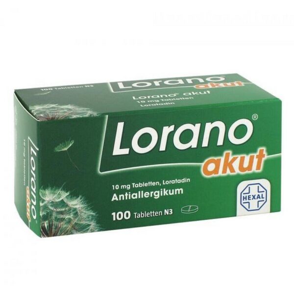Lorano Acute Tablets 100 pcs
