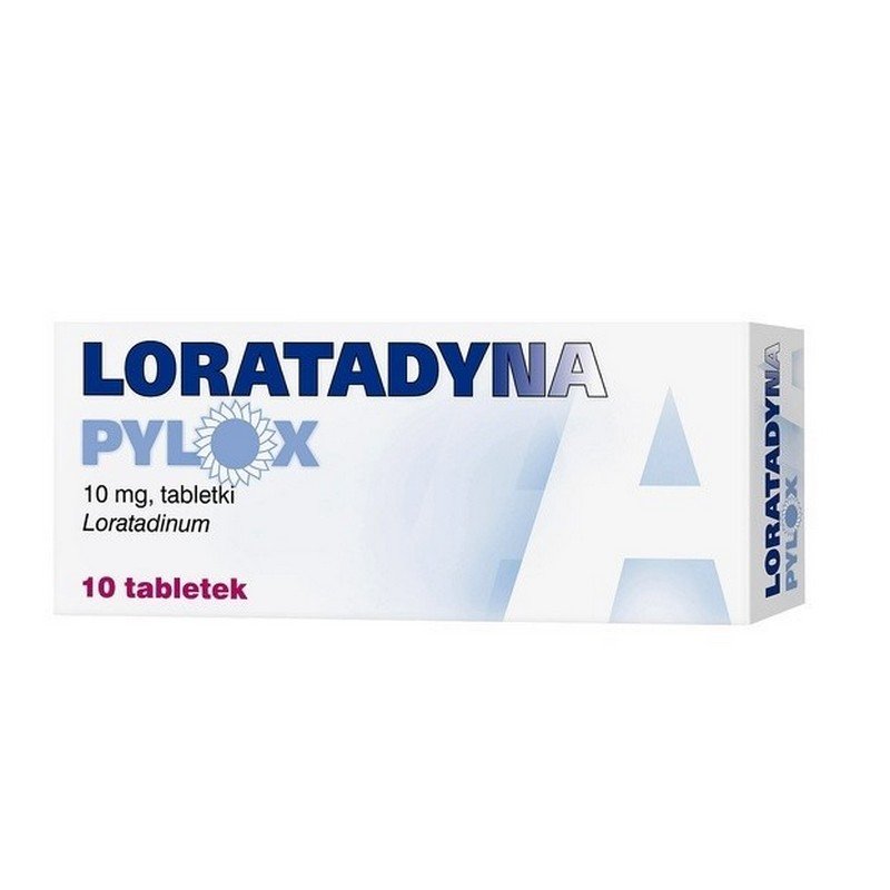 Loratadine Pylox 10 mg tablets 10 pcs