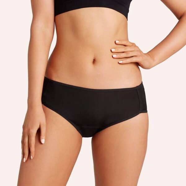 Love Luna Menstruationsslip Midi Schwarz