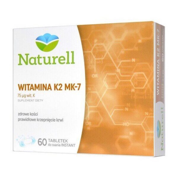 Naturell Vitamin K2 MK-7 Lozenges 60 Pieces