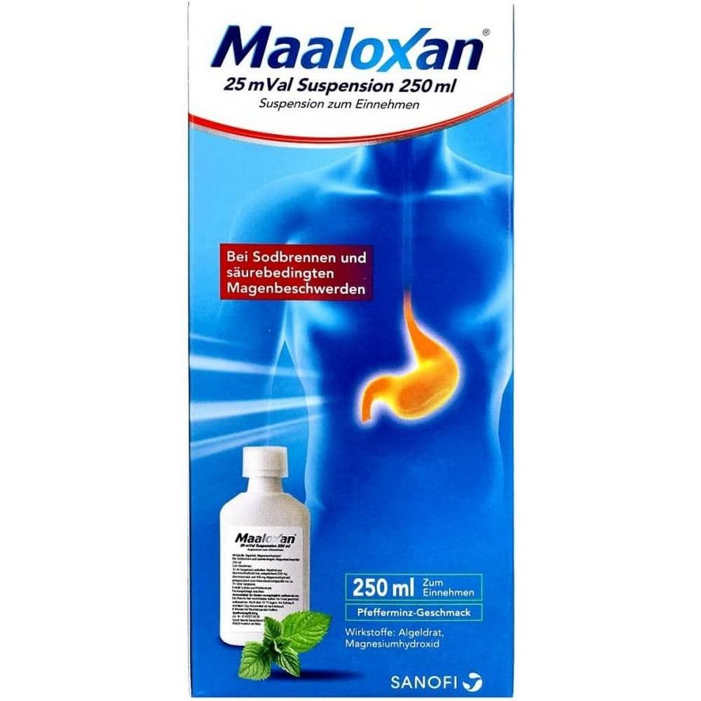 Maaloxan 25 mVal Suspension 250 ml