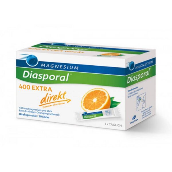 Magnesium Diasporal 400 Extra Direct Granules 50 pcs