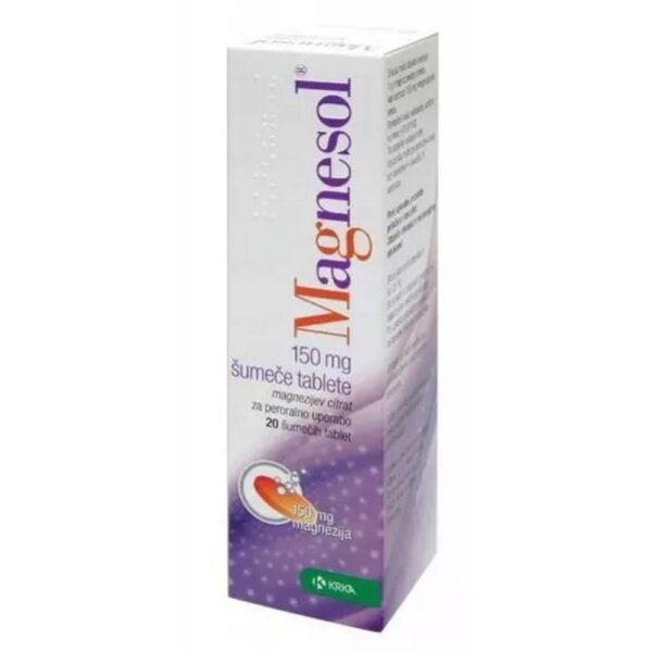 Magnesol 150mg Effervescent Tablets 20 Pieces