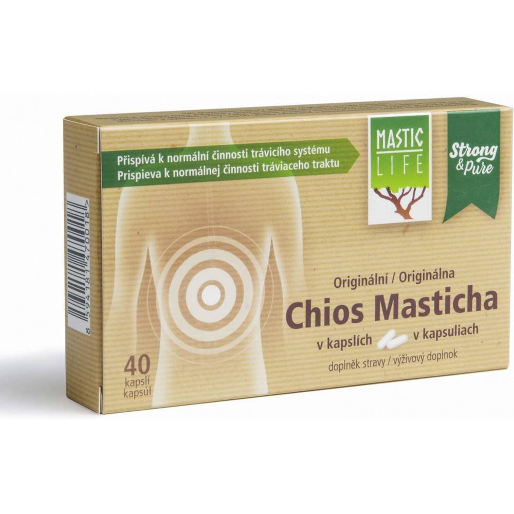 MasticLife Chios Mastiha 40 Capsules