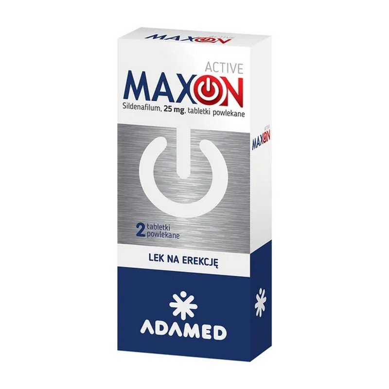 Maxon Active 25 mg coated tablets 2 pcs