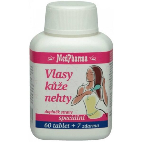 MedPharma Hair Skin Nails 67 Tablets