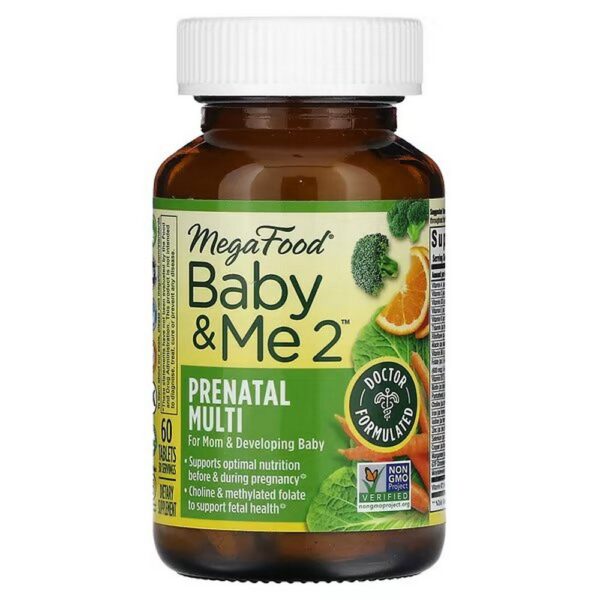 MegaFood Baby & Me 2 – 60 Tablets