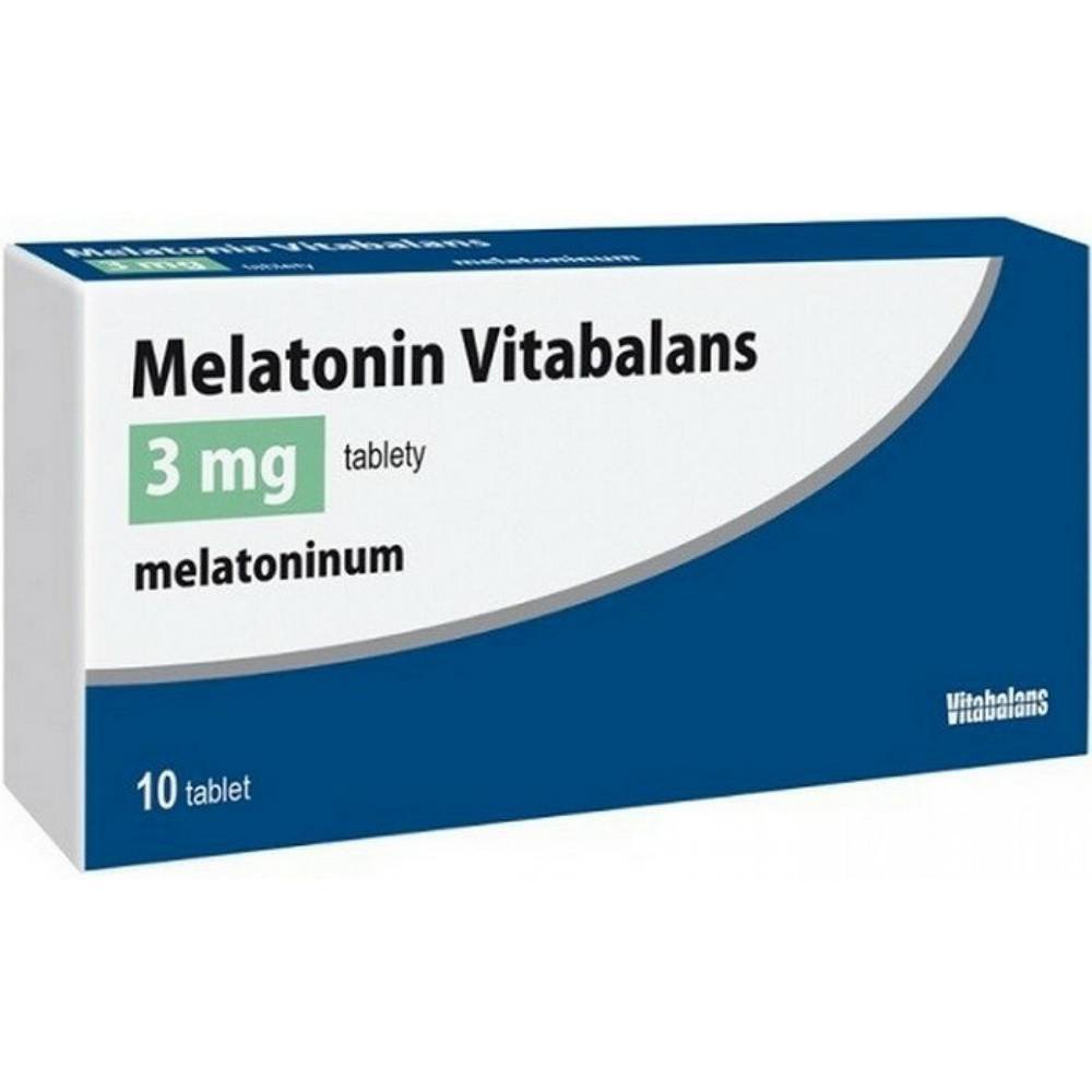 Melatonin Vitabalans 3mg Tabletten 10 Stück