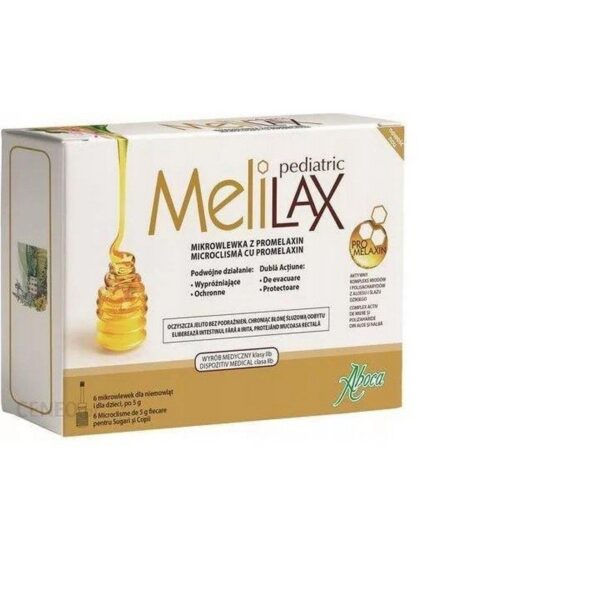 Melilax Pediatric Microenemas 6 pcs