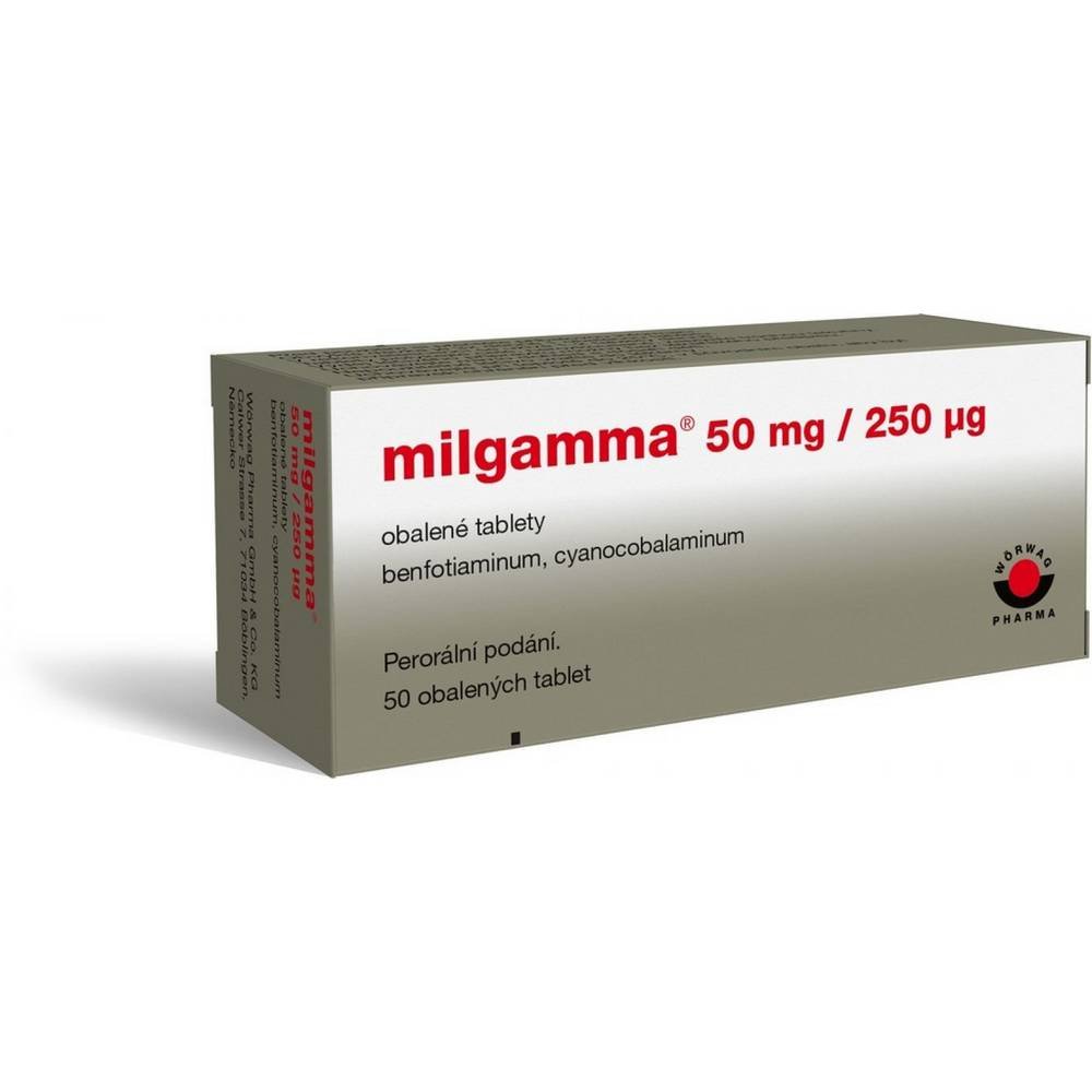 Milgamma 50mg/250mg Tabletten 50 Stück