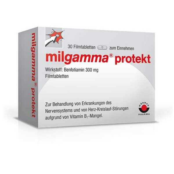 Milgamma Protect 300 mg, 30 pcs — Милгамма Протект