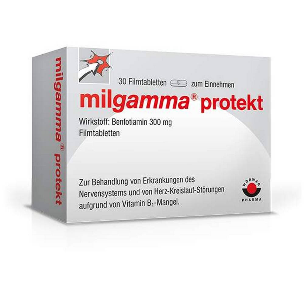 Milgamma Protect 300 mg, 30 pcs — Милгамма Протект