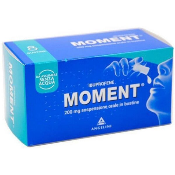 Moment 200mg Suspension Orale 8 Beutel