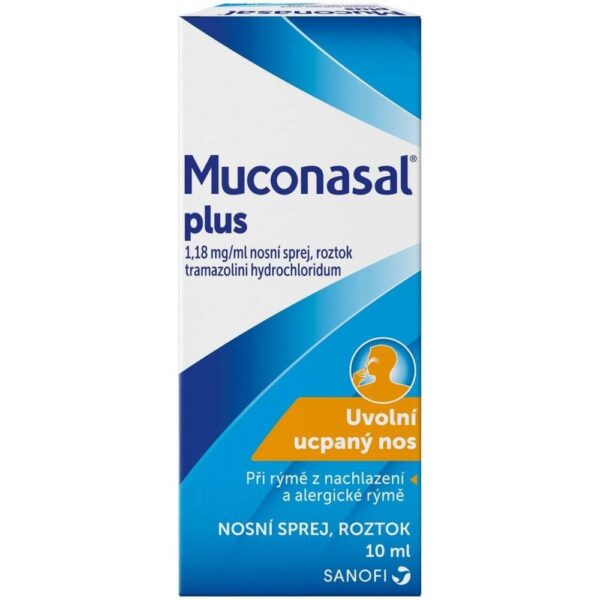 Muconasal Plus 1.18 mg/ml Nasal Spray 10 ml