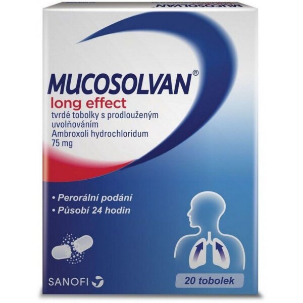 Mucosolvan Long Effect 75 mg prolonged-release capsules 20 pcs