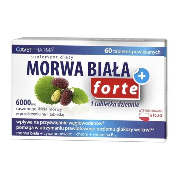 Mulberry White Plus Forte Dragees 60 pcs