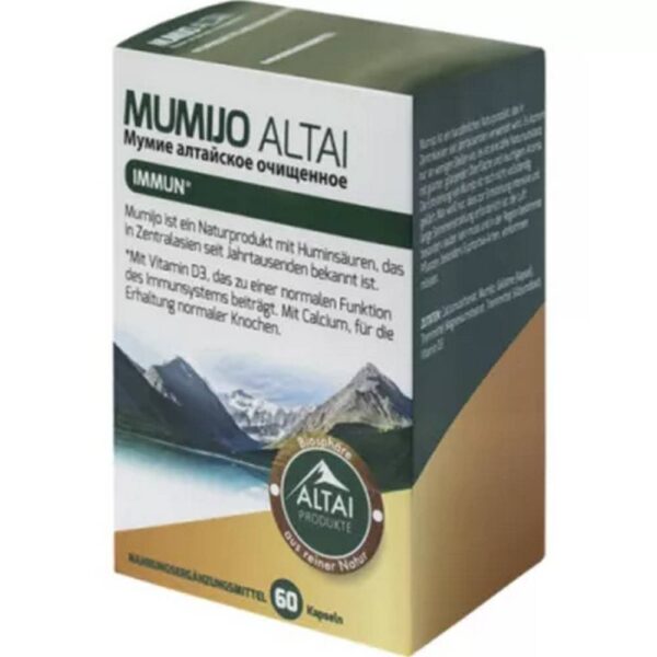 Mumijo Altai Capsules 60 Pieces