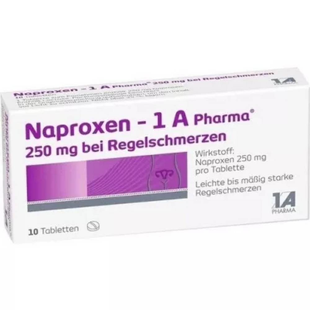 NAPROXEN-1A Pharma 250 mg — 10 pcs