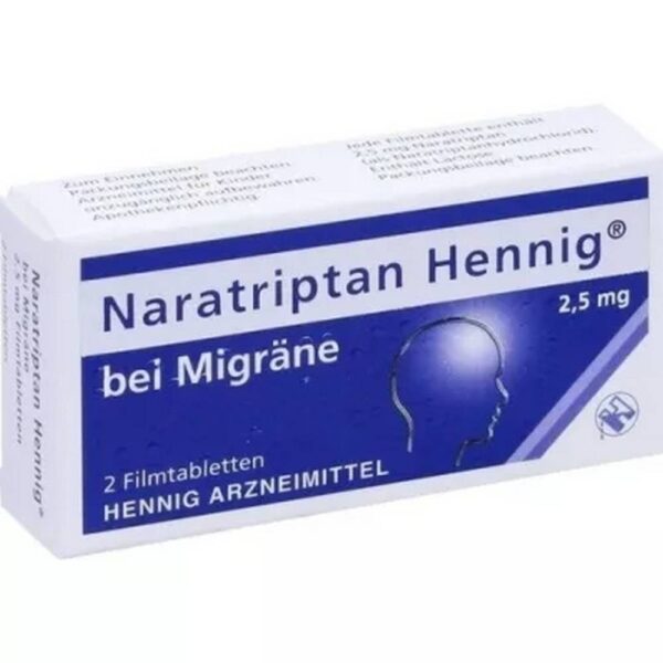 Naratriptan 2.5 mg Film Tablets pcs