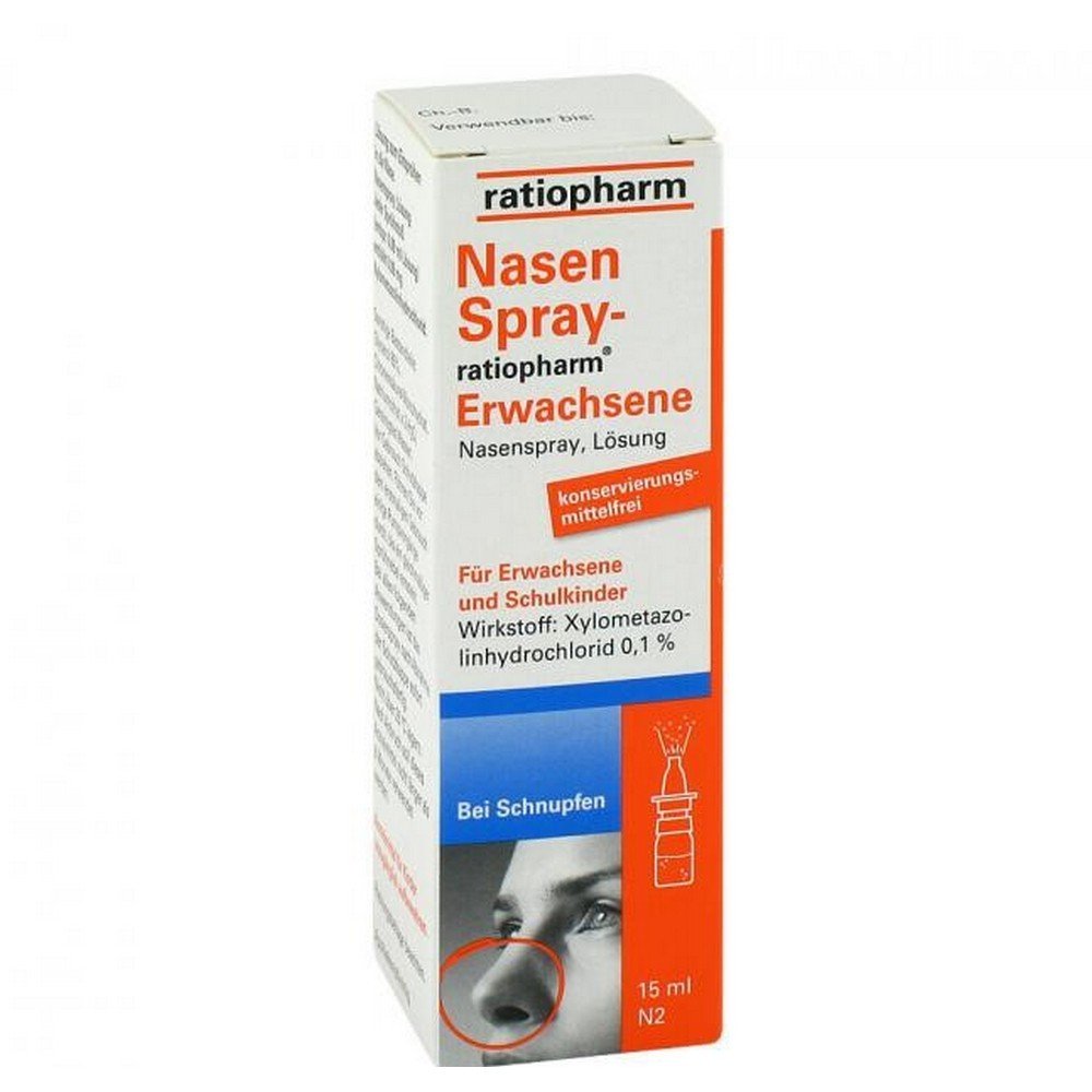 Nasenspray Ratiopharm Adults Preservative-Free 15 ml