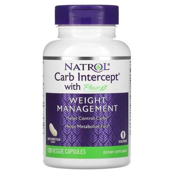 Natrol Carb Intercept Phase 2 – 120 veggie caps