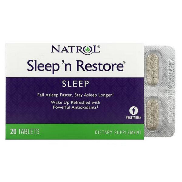 Natrol Sleep ’n Restore 20 Tablets