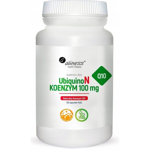 Aliness Coenzyme Q10 Ubiquinon 100 Capsules