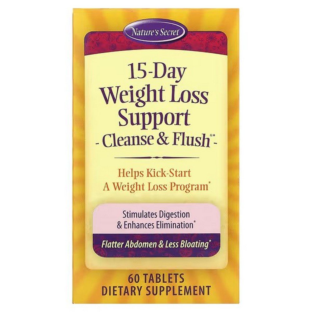 Nature’s Secret 15 Day Detox & Cleanse – 60 Tablets