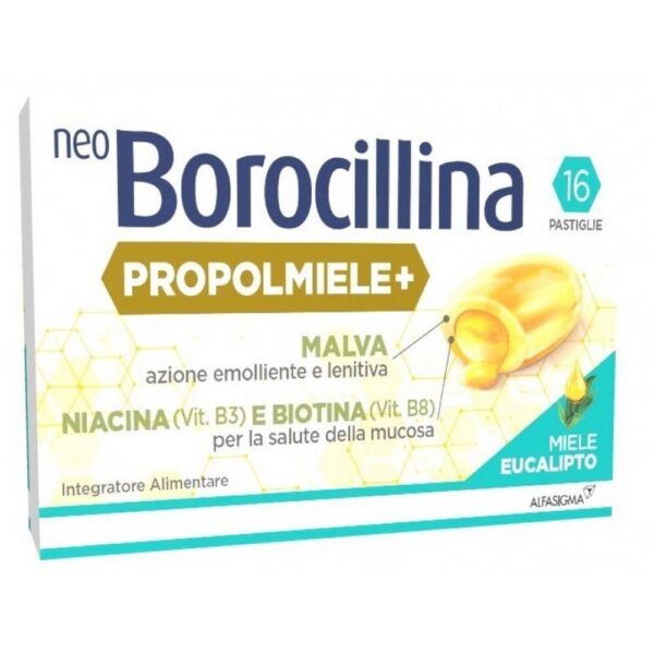 Neoborocillina Propolmiele+ Lutschtabletten 16 Stück