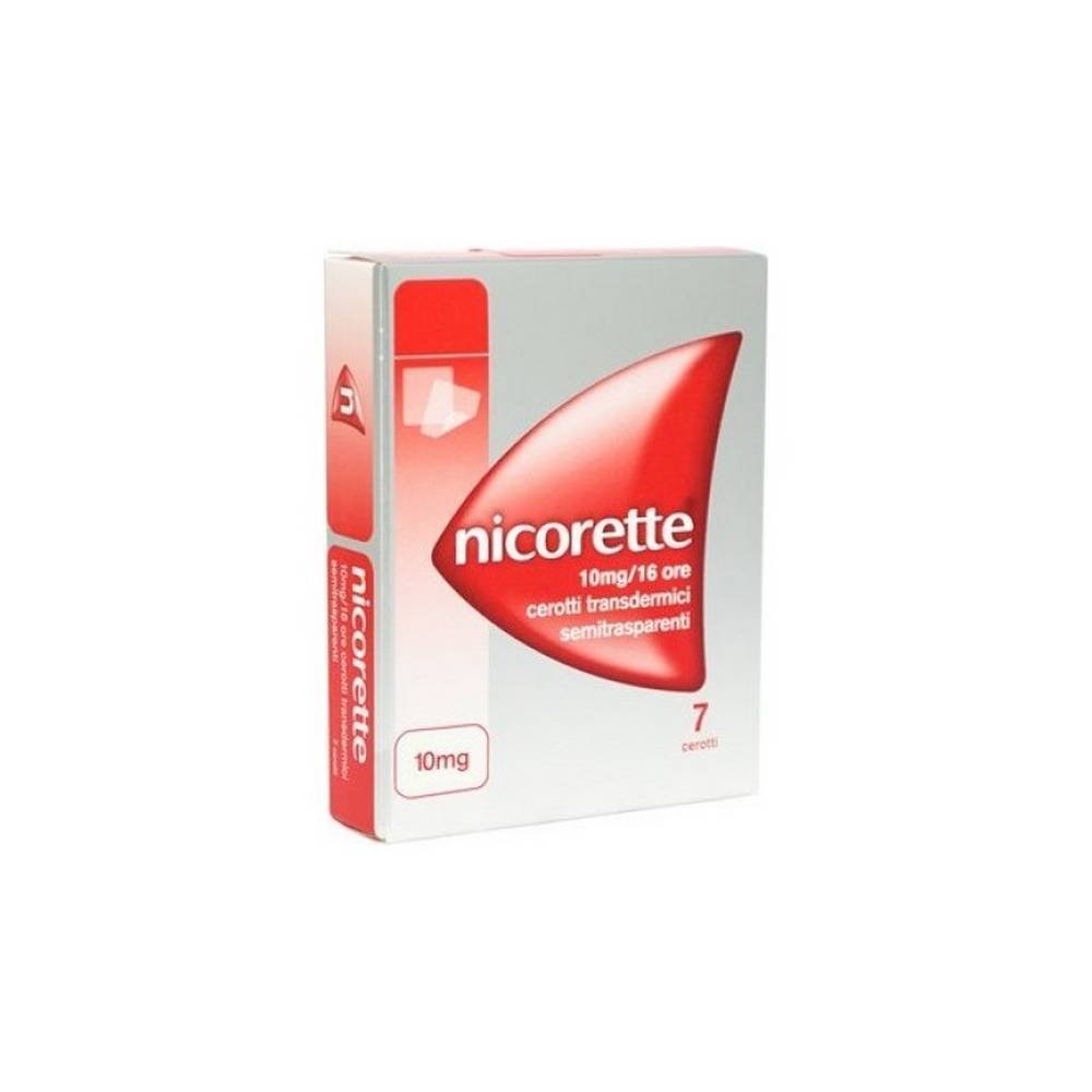 Nicorette 10 mg / 16h Transdermal Patches (Quit Smoking) — 7 pcs