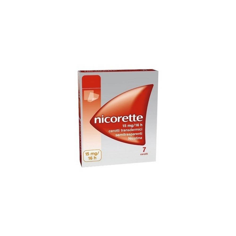 Nicorette 15 mg / 16h Anti-Smoking Plasters — 7 pcs