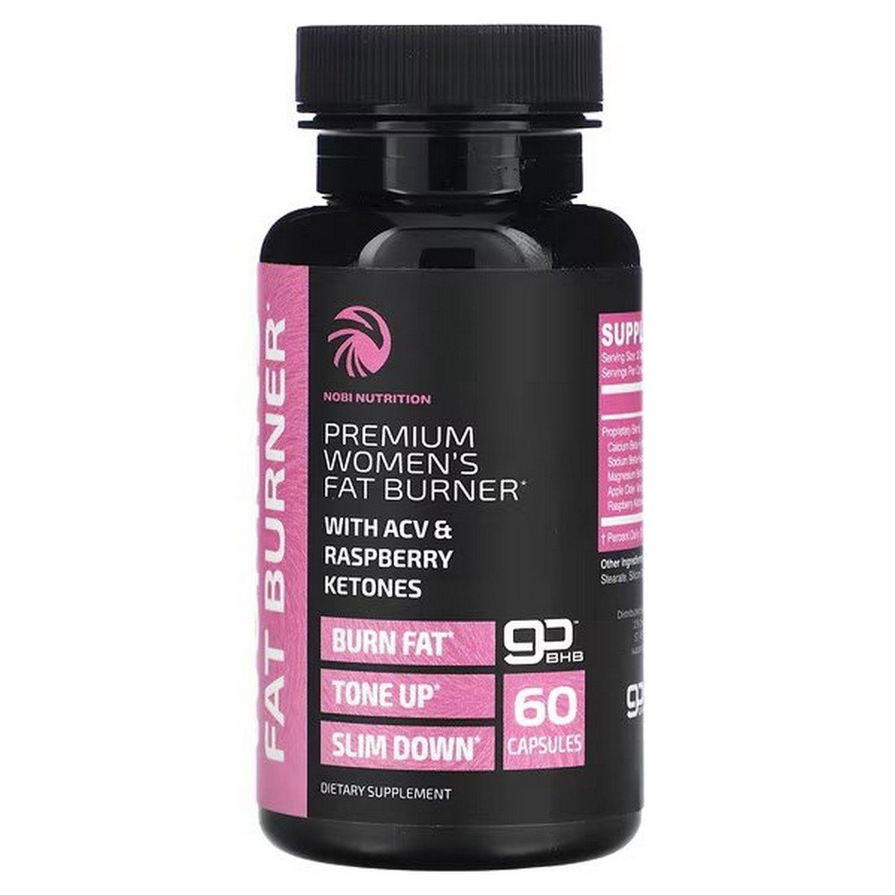Nobi Nutrition Women’s Fat Burner – 60 caps