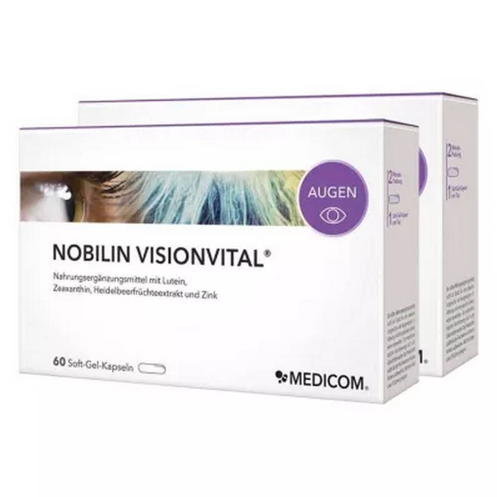 Nobilin Visionvital Kapseln 2×60 Stück
