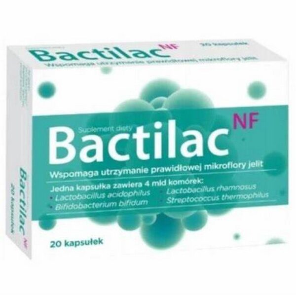 Nord Farm Bactilac NF Probiotic 20 Capsules