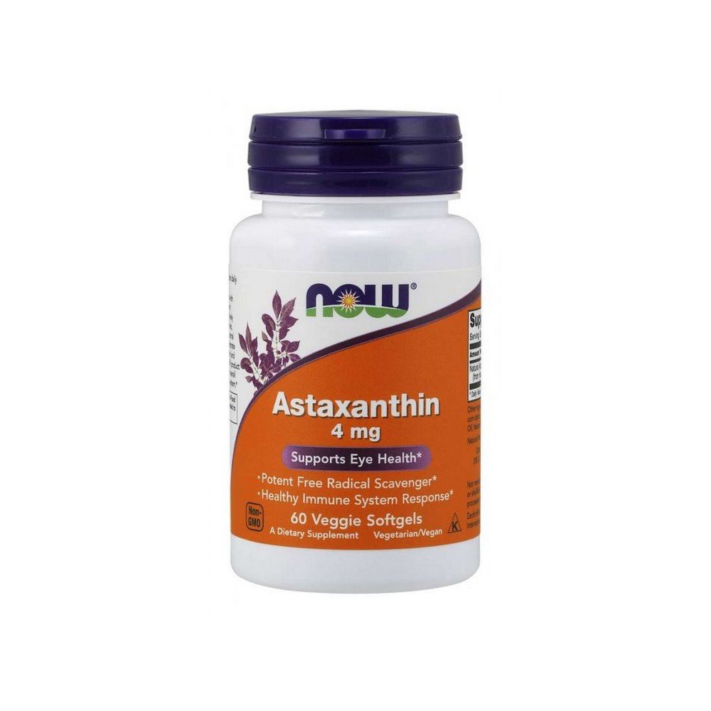 Now Foods Astaxanthin 4mg 90 Capsules