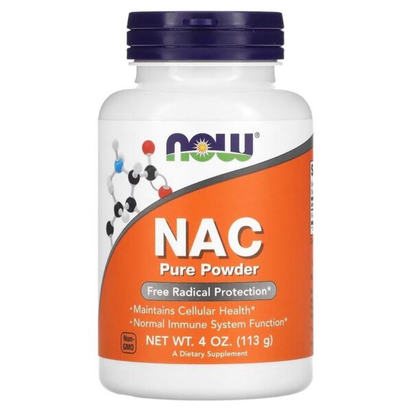 NOW Foods NAC Pure Powder 4 oz 113 g