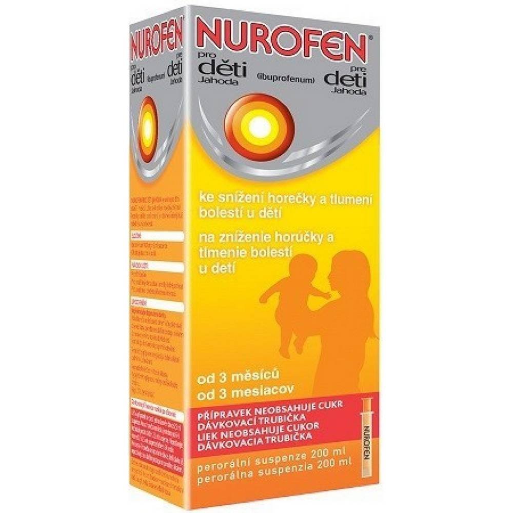 Nurofen Children Strawberry 20mg/ml 200ml