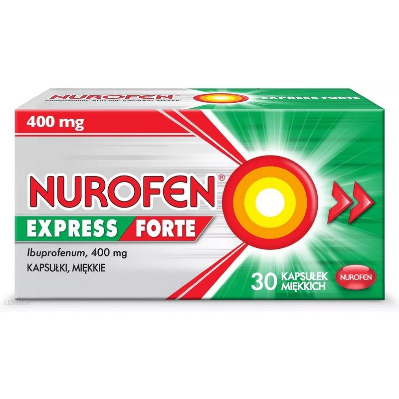 Nurofen Express Forte 400 mg capsules 30 pcs