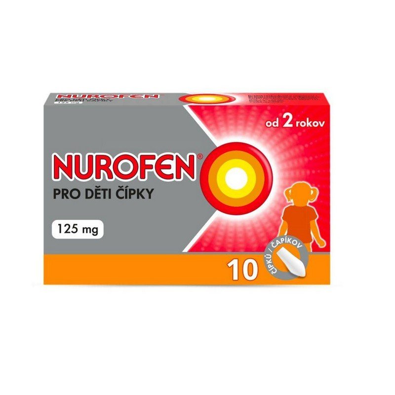 Nurofen for Children 125 mg suppositories 10 pcs