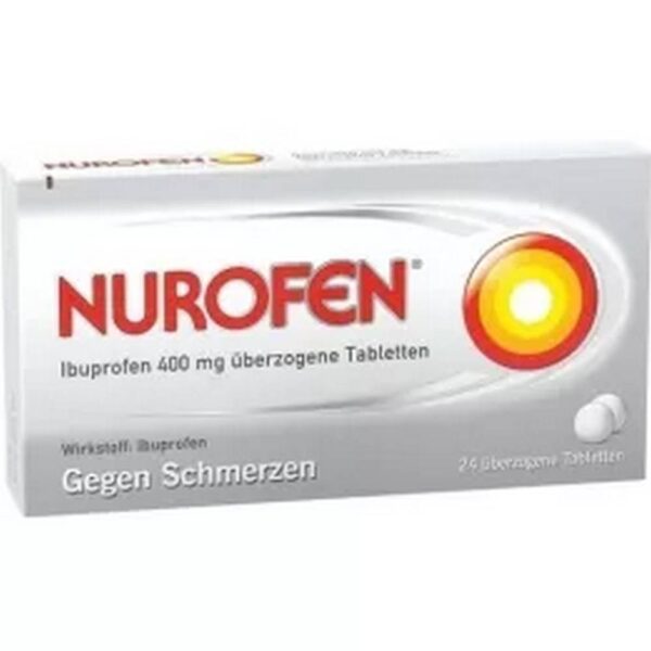 Nurofen Ibuprofen 400 mg Tablets 24 pcs