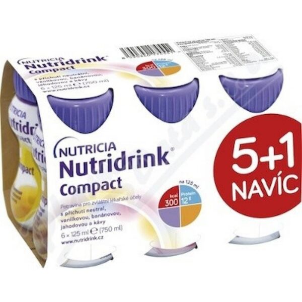 Nutridrink Compact 5+1 Pack (6 × 125 ml)