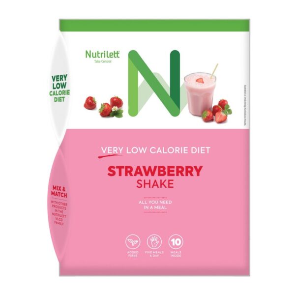 Nutrilett Shake Strawberry — 10 × 35 g