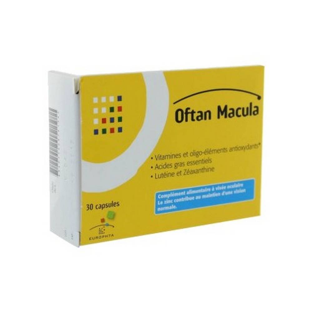 Oftan Macula – 30 Capsules