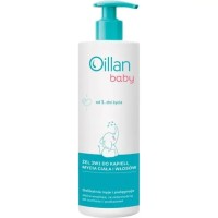 Oillan Baby Gel 3in1 For Bath Washing Body And Hair 750ml